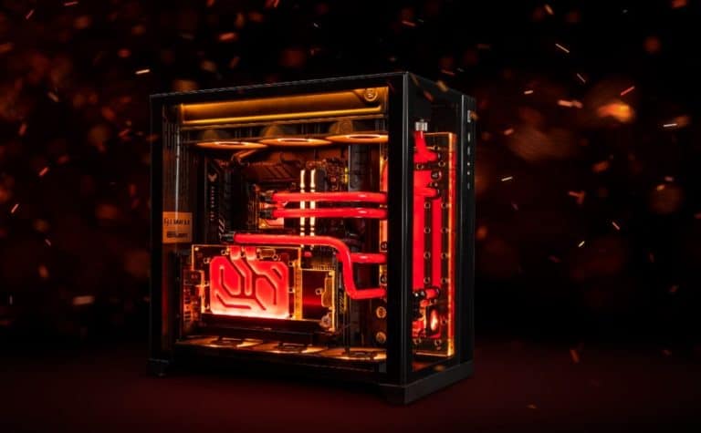 An image of an EK looped system