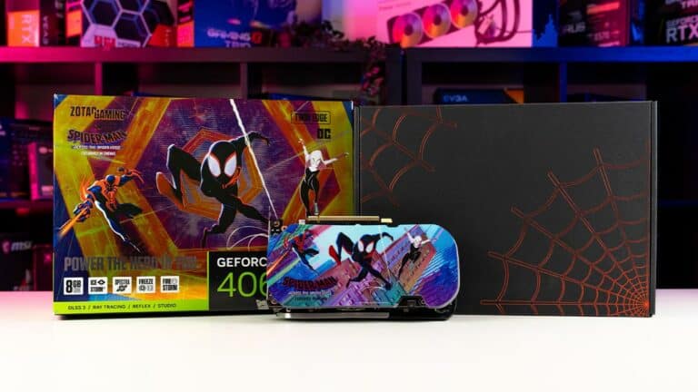 ZOTAC Twin Edge Into the Spiderverse RTX 4060 Ti 8GB review